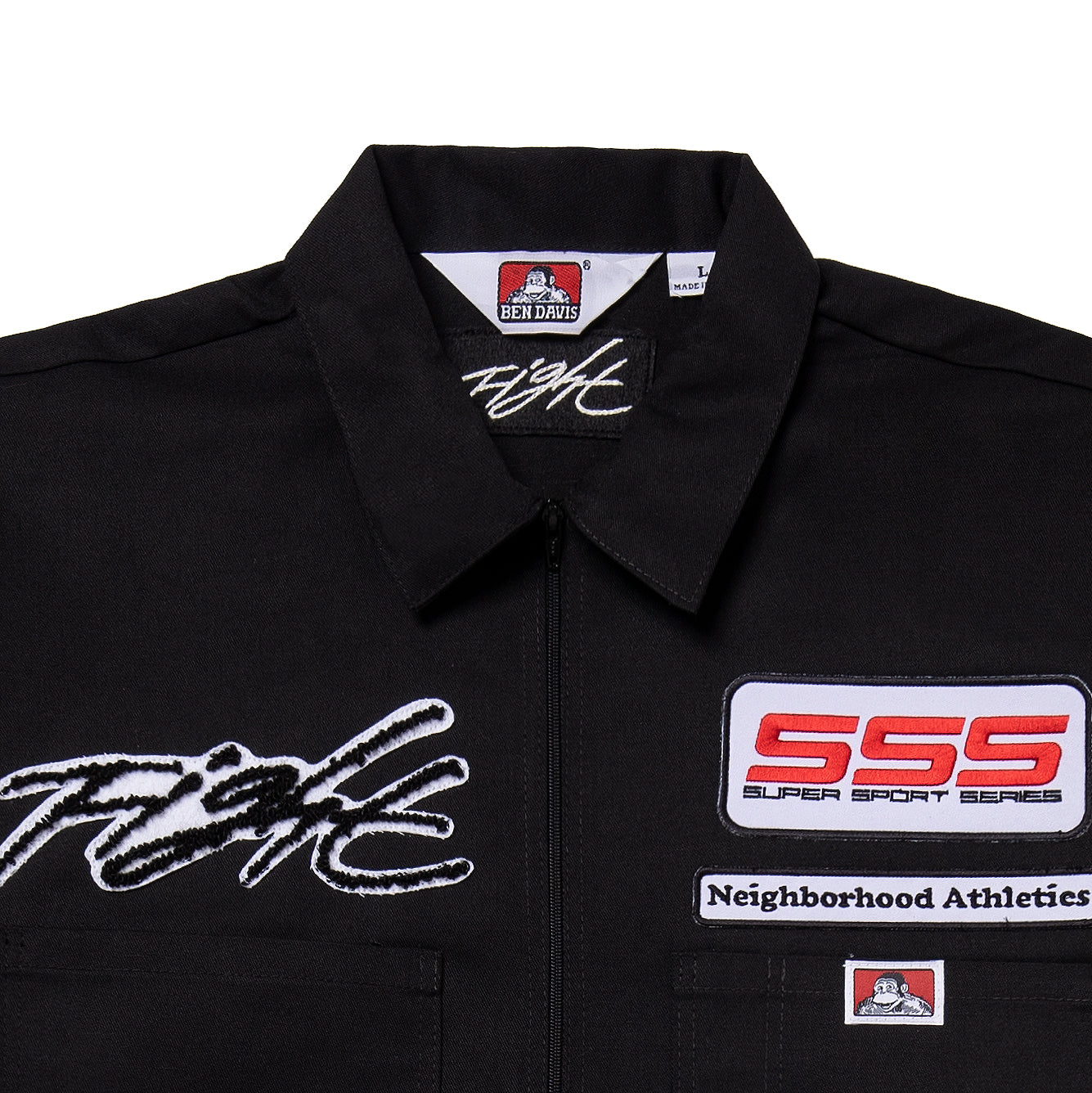 Fight BD S/S Work Jersey (Super Sport Series) Black
