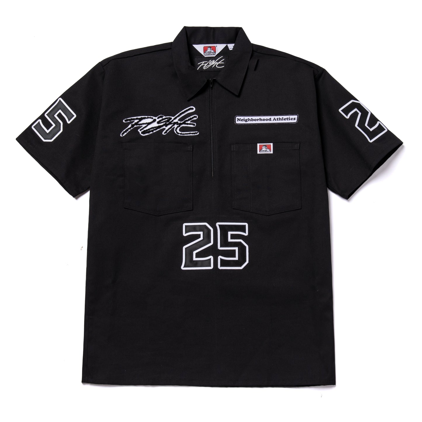 Fight BD S/S Work Jersey Black