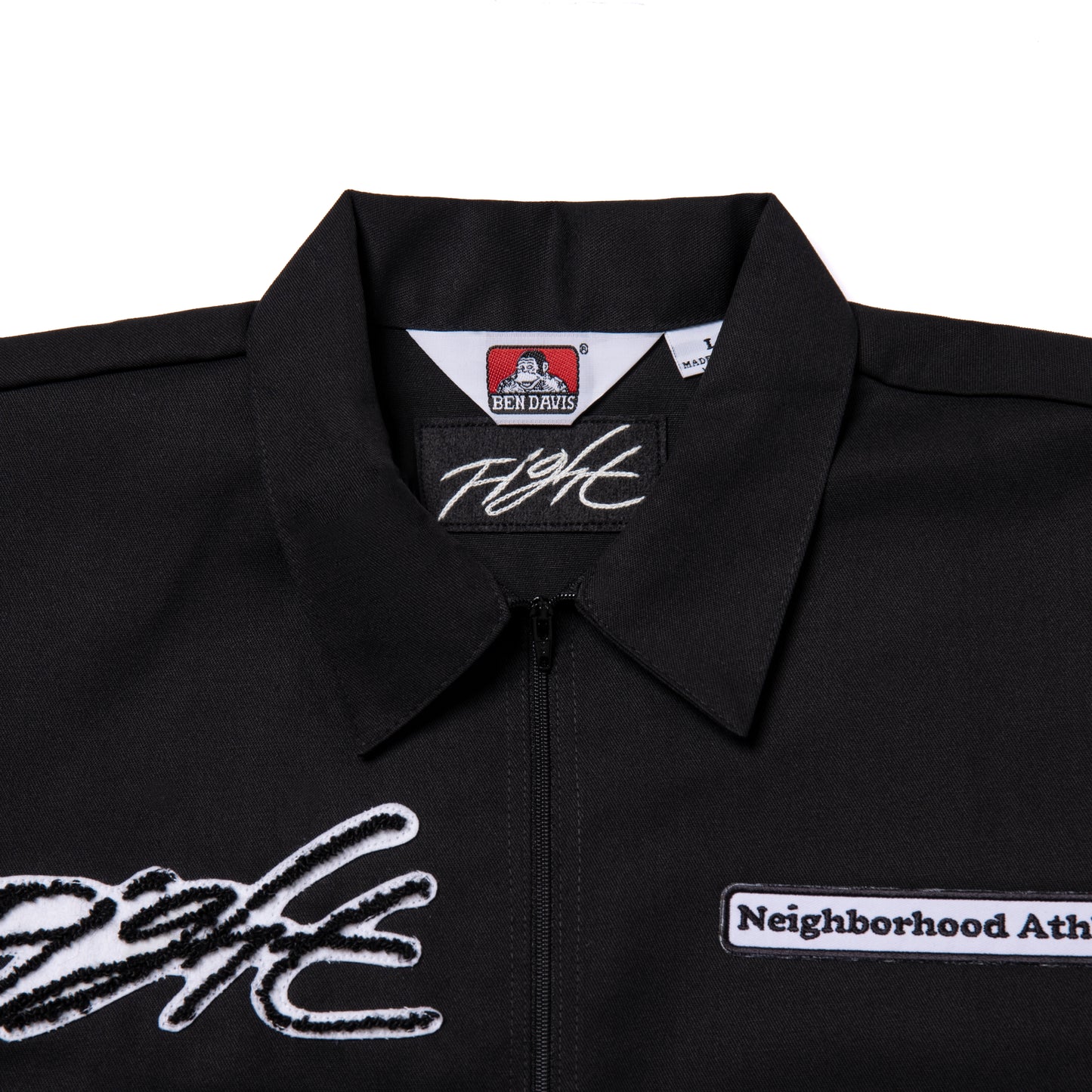 Fight BD S/S Work Jersey Black