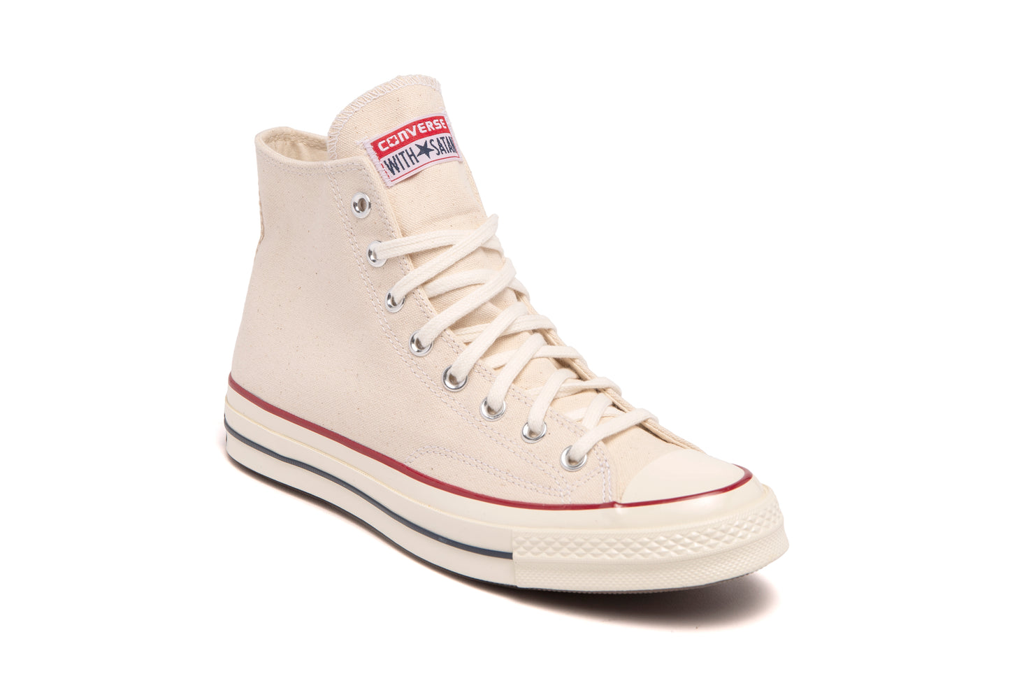 chAos Canvas Hi Top Cream
