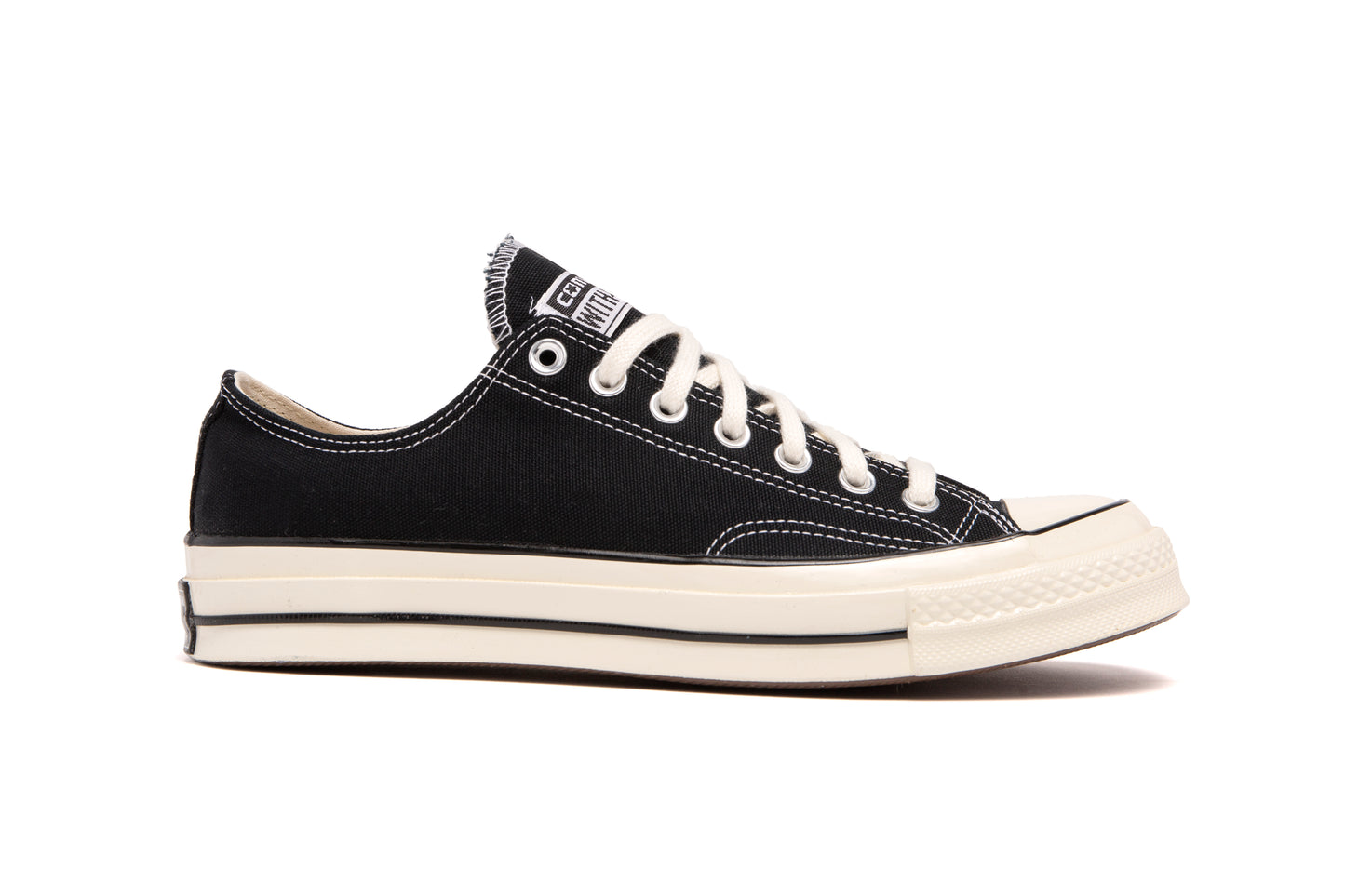chAos Canvas Low Top Black
