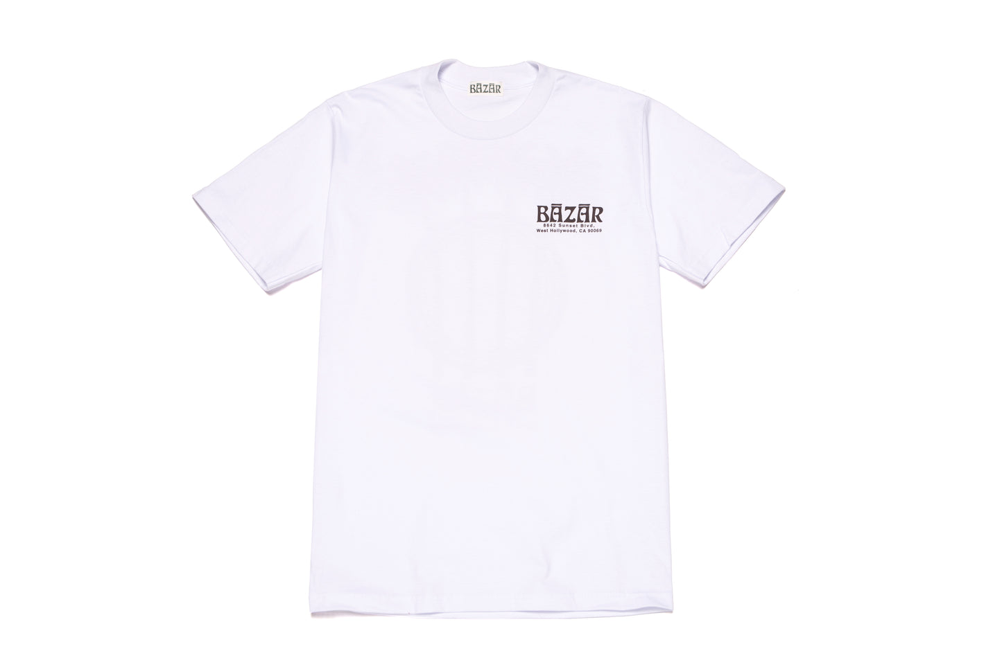 Bazar Palm SS Tee White