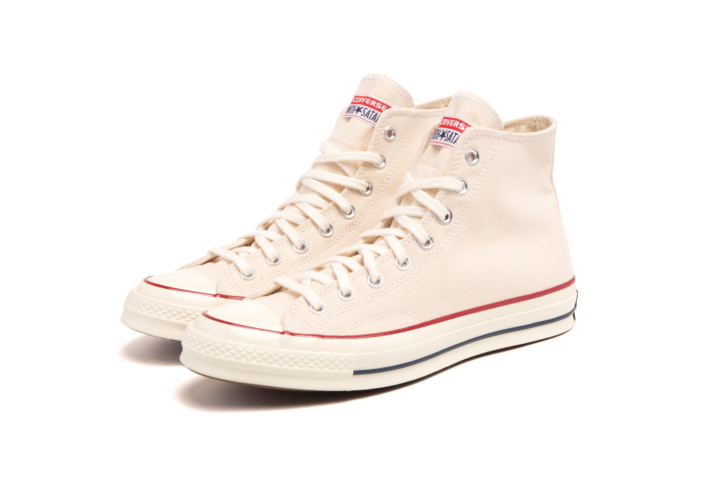 chAos Canvas Hi Top Cream