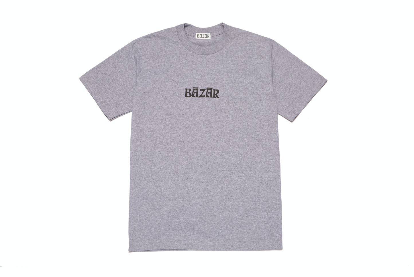 Bazar Logo SS Tee Heather Grey