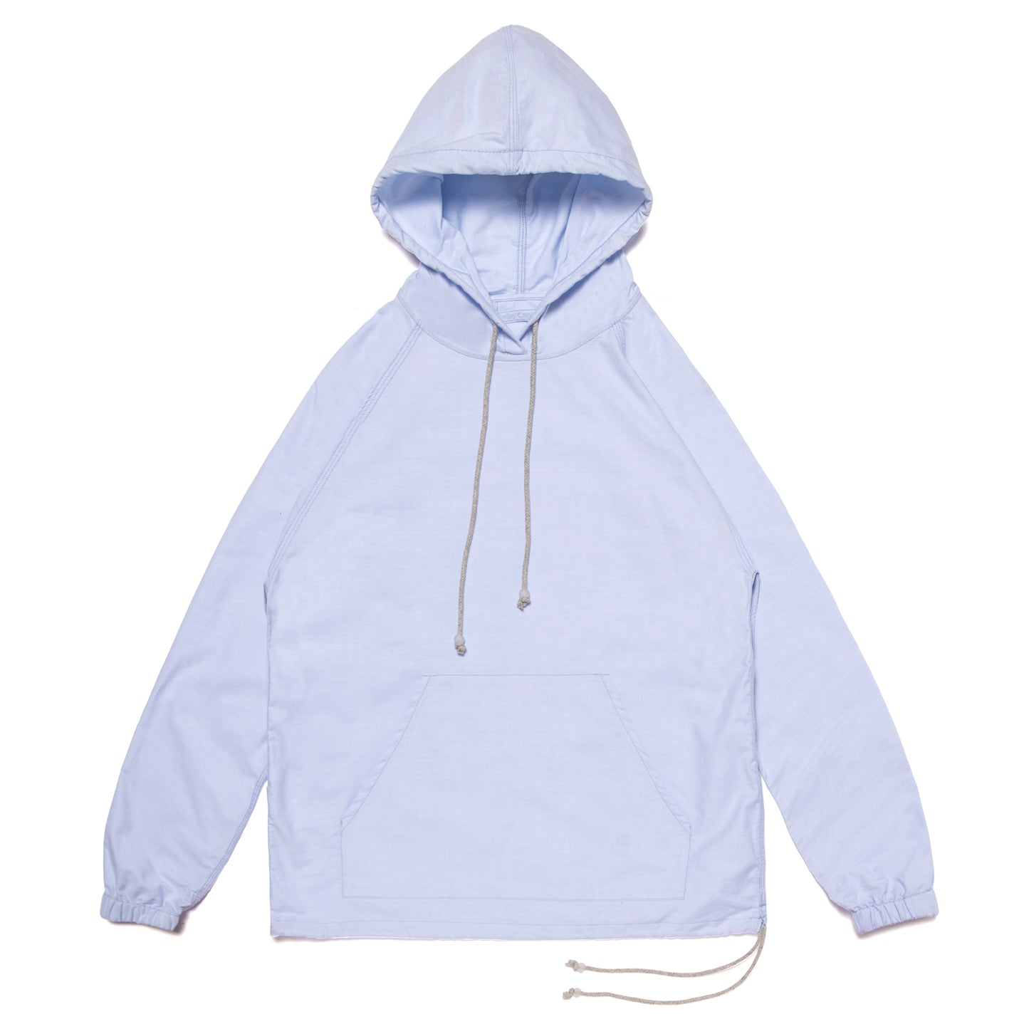 John Canoe Oxford Shirt Pullover Hoodie Blue