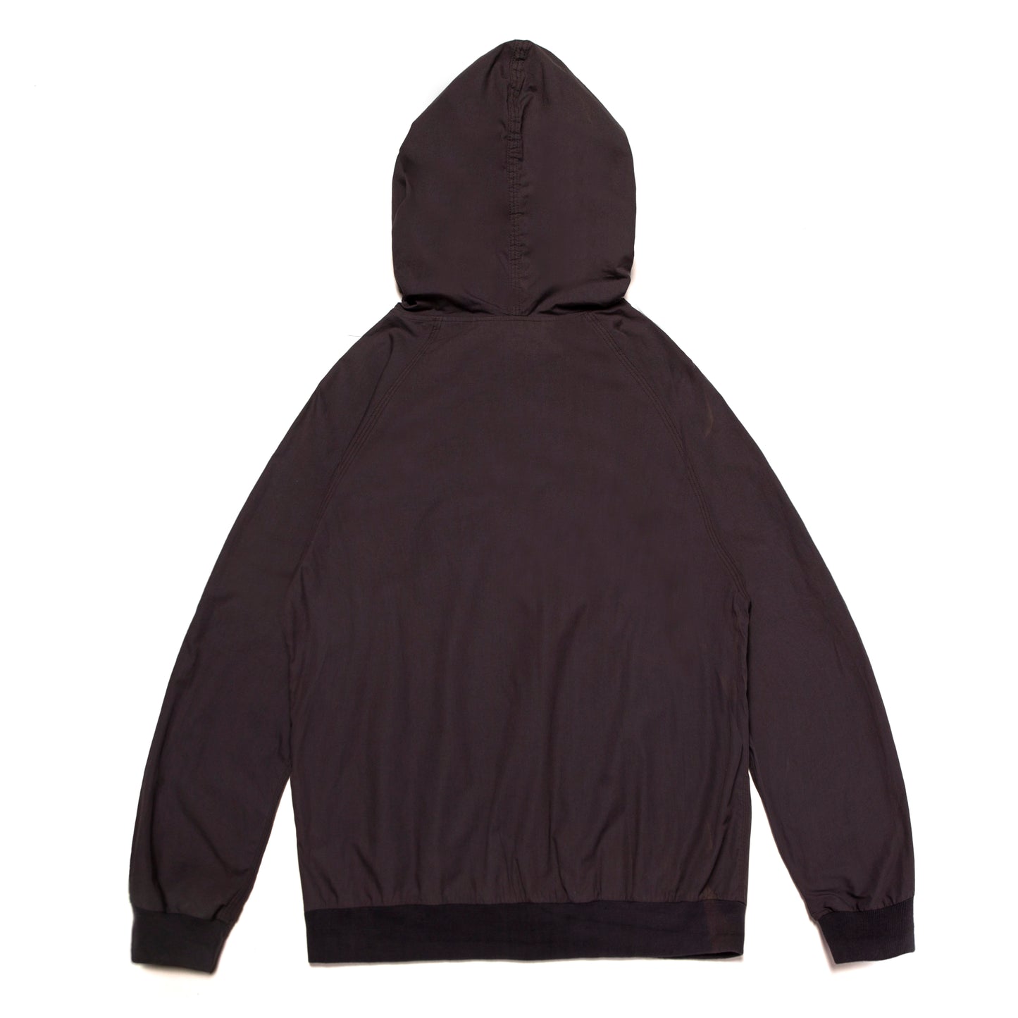 John Canoe Poplin Pullover Hoodie Ash Grey