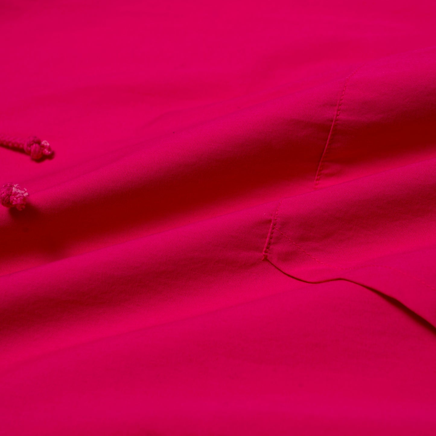 John Canoe Poplin Pullover Hoodie Pink