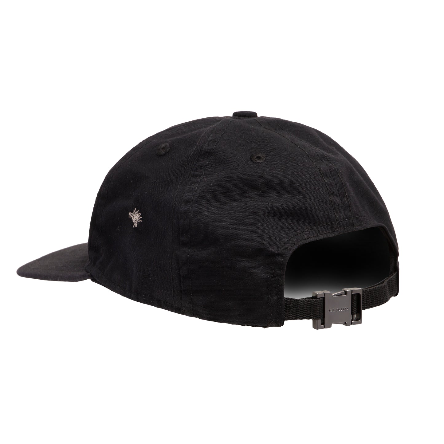 Gemini Ripstop Buckle Back Hat Black