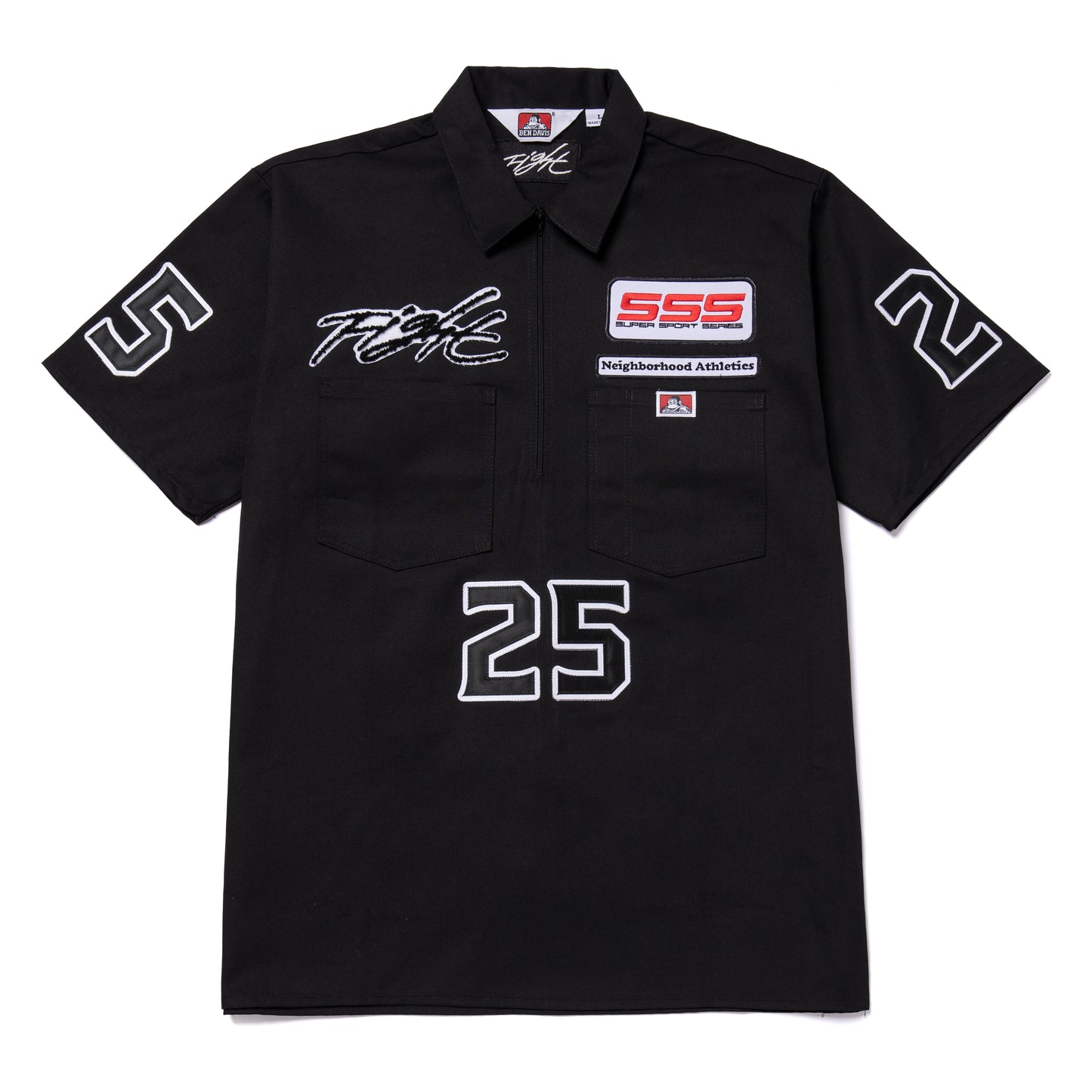 Fight BD S/S Work Jersey (Super Sport Series) Black