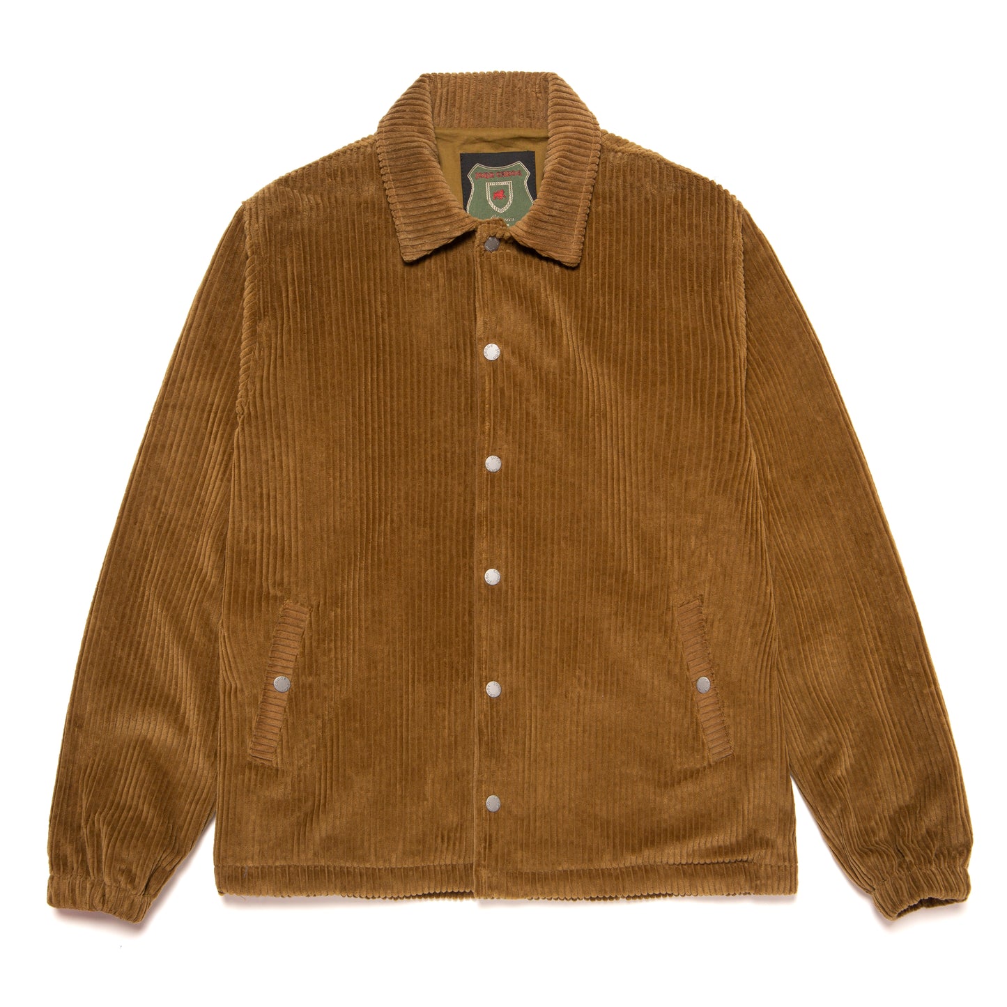 John Canoe Corduroy Coaches Jacket Khaki