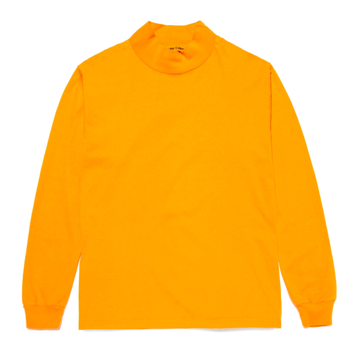 John Canoe Mock Neck LS Orange