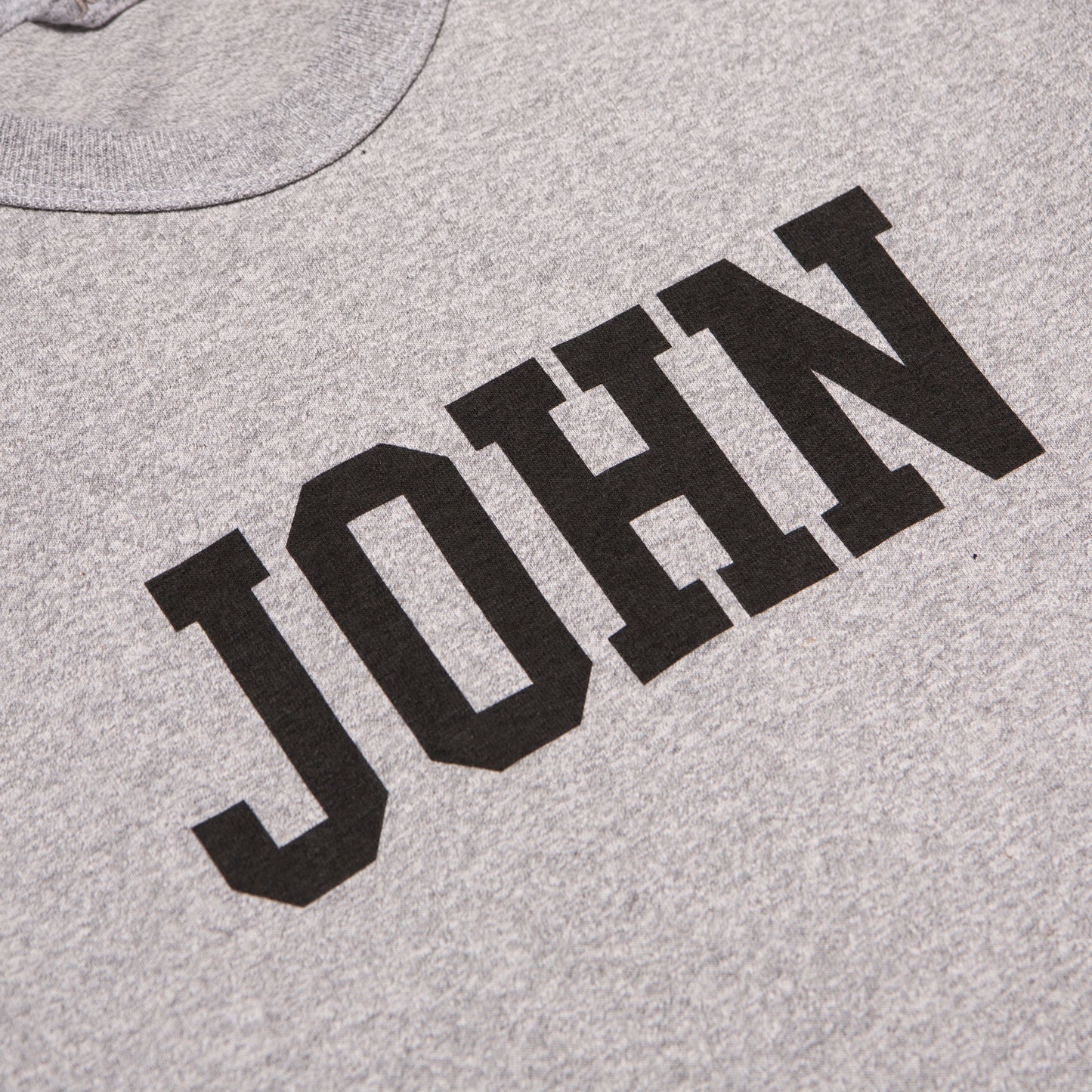 John Canoe "JOHN" SS Tee Heather Grey